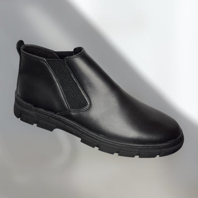 Bottines chelsea orthopédique en véritable cuir